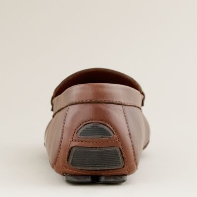 Thompson driving penny loafers