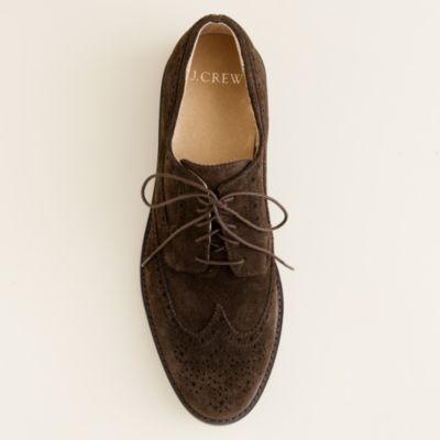 Allerton suede wing tips