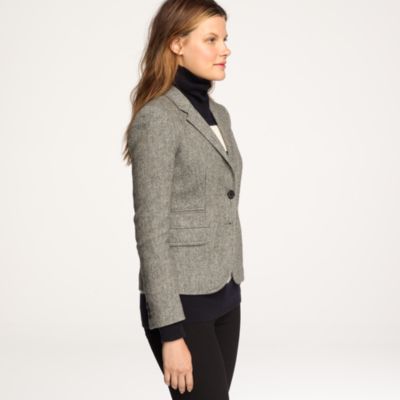 Schoolboy blazer in classic Donegal tweed