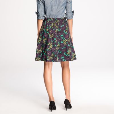 Elsie skirt in nightfall floral
