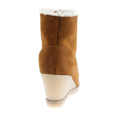 MacAlister shearling wedge boots