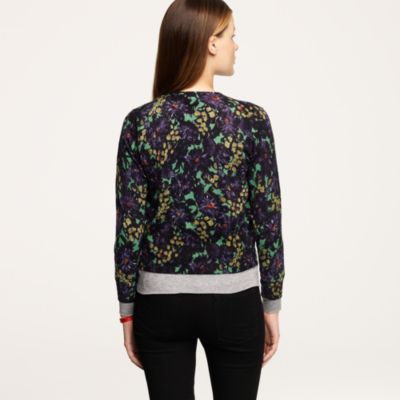 Jenna's cardigan in nightfall floral