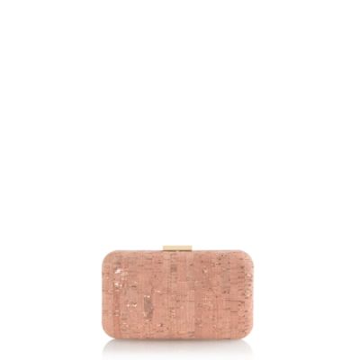 Gold foil cork minaudi&egrave;re