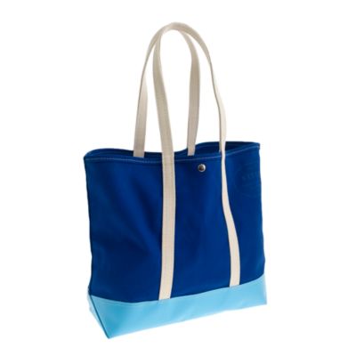 Steele Canvas Basket Co.&trade; for J.Crew colorblock coal bag