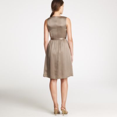 Marguerite dress in silk charmeuse