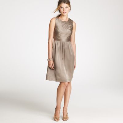 Marguerite dress in silk charmeuse