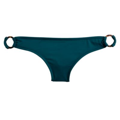 Luxe tortoise side-ring bikini