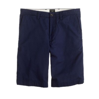11" club short in indigo dot