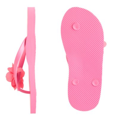 Girls' blossom flip-flops