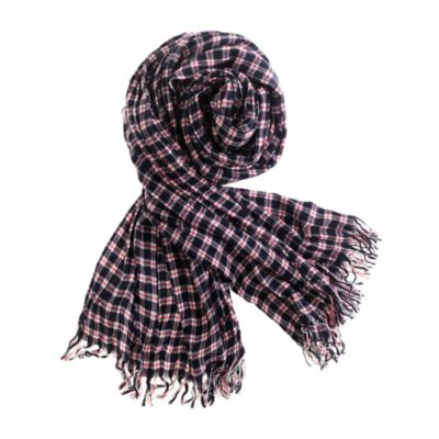 Lightweight wool scarf