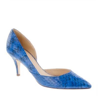 Collection Valentina snakeskin pumps