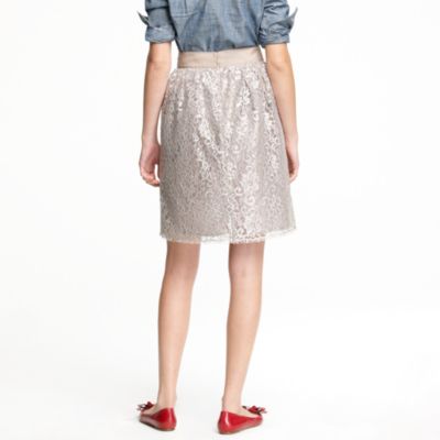 Sparkler skirt in tinsel lace
