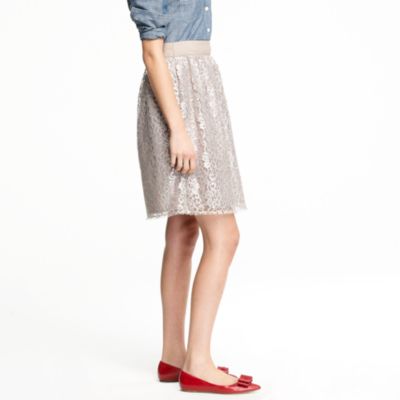 Sparkler skirt in tinsel lace
