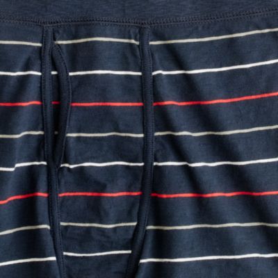 Bayou-stripe jersey boxer briefs