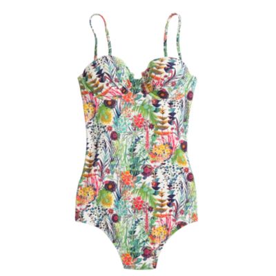 Liberty underwire tank in Tresco floral