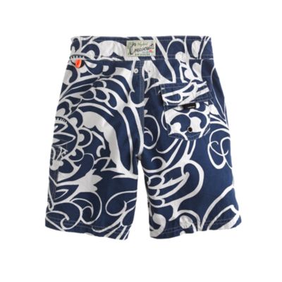 Boys' board short in Molokini floral