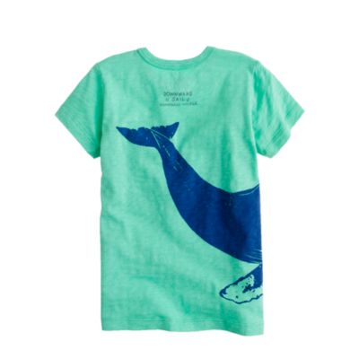 Boys' humpback whale tee