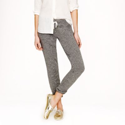 Skinny fleece pant