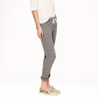 Skinny fleece pant