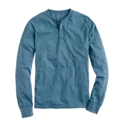 Slim broken-in henley