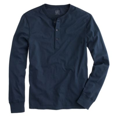 Slim broken-in henley