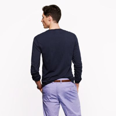 Slim broken-in henley