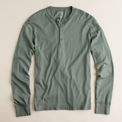 Slim broken-in henley