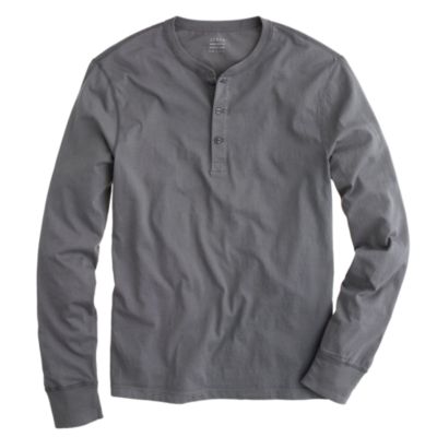 Slim broken-in henley