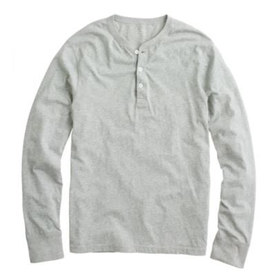 Slim broken-in henley