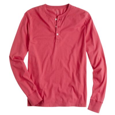 Slim broken-in henley