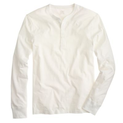 Slim broken-in henley