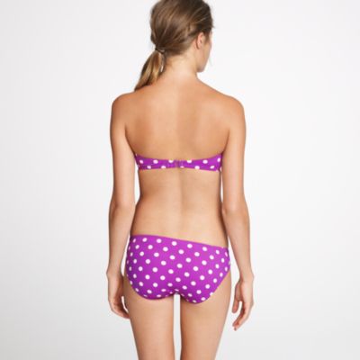 Hot dot bandeau top