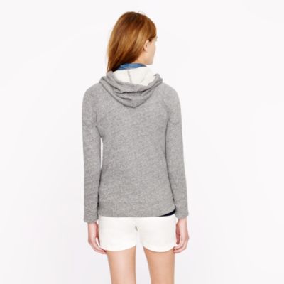 Fleece zip hoodie