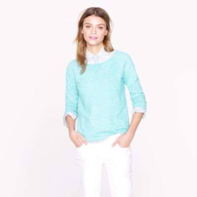 Featherweight french terry sweatshirt