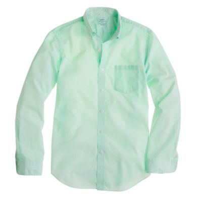 Secret Wash shirt in pencil stripe