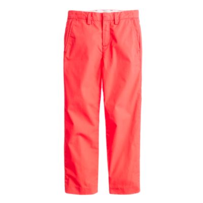 Boys' lightweight chino in straight fit