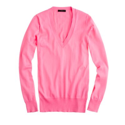 Cotton V-neck sweater