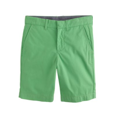 Boys' club short in lightweight chino