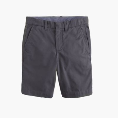 Boys' club short in lightweight chino