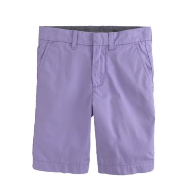 Boys' club short in lightweight chino