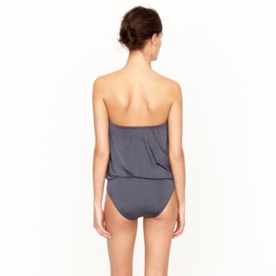 Jersey Lomellina&reg; draped blouson tank