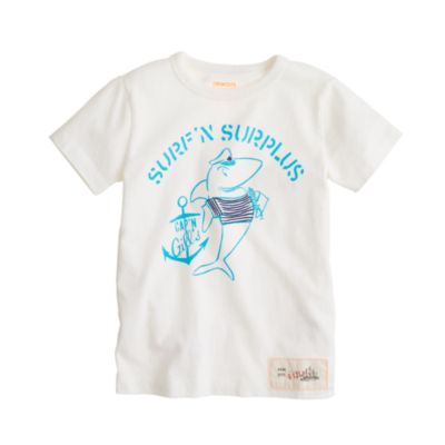 Boys' surf 'n surplus tee
