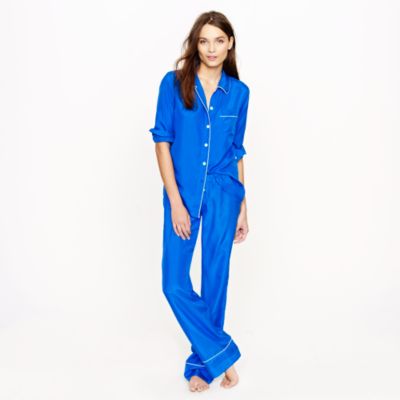Collection silk pajama shirt