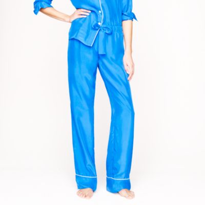 Collection silk pajama pant