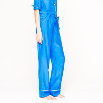 Collection silk pajama pant