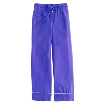 Collection silk pajama pant