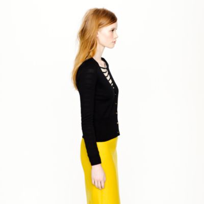 Merino V-neck cardigan
