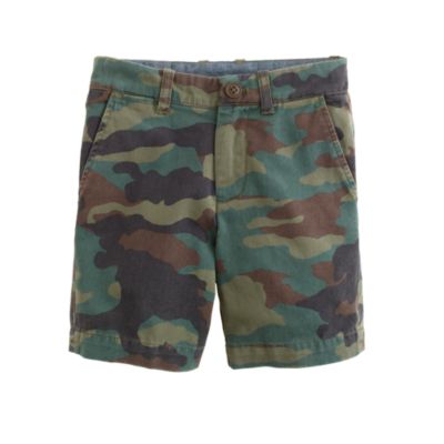 Boys' Stanton short in camo print