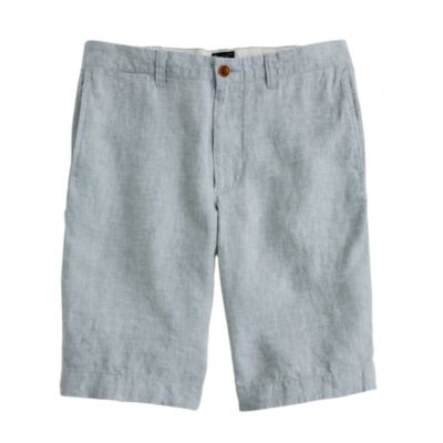11" stanton short in Irish linen