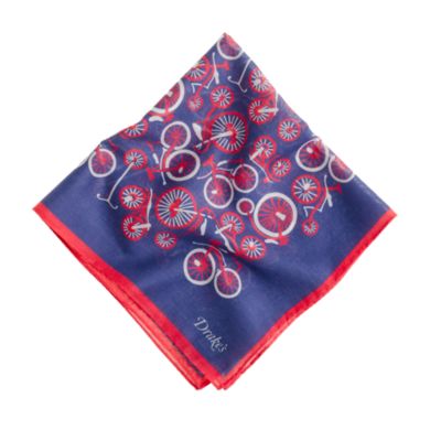 Drake's&reg; vintage bicycle handkerchief<BulletPoint></BulletPoint>